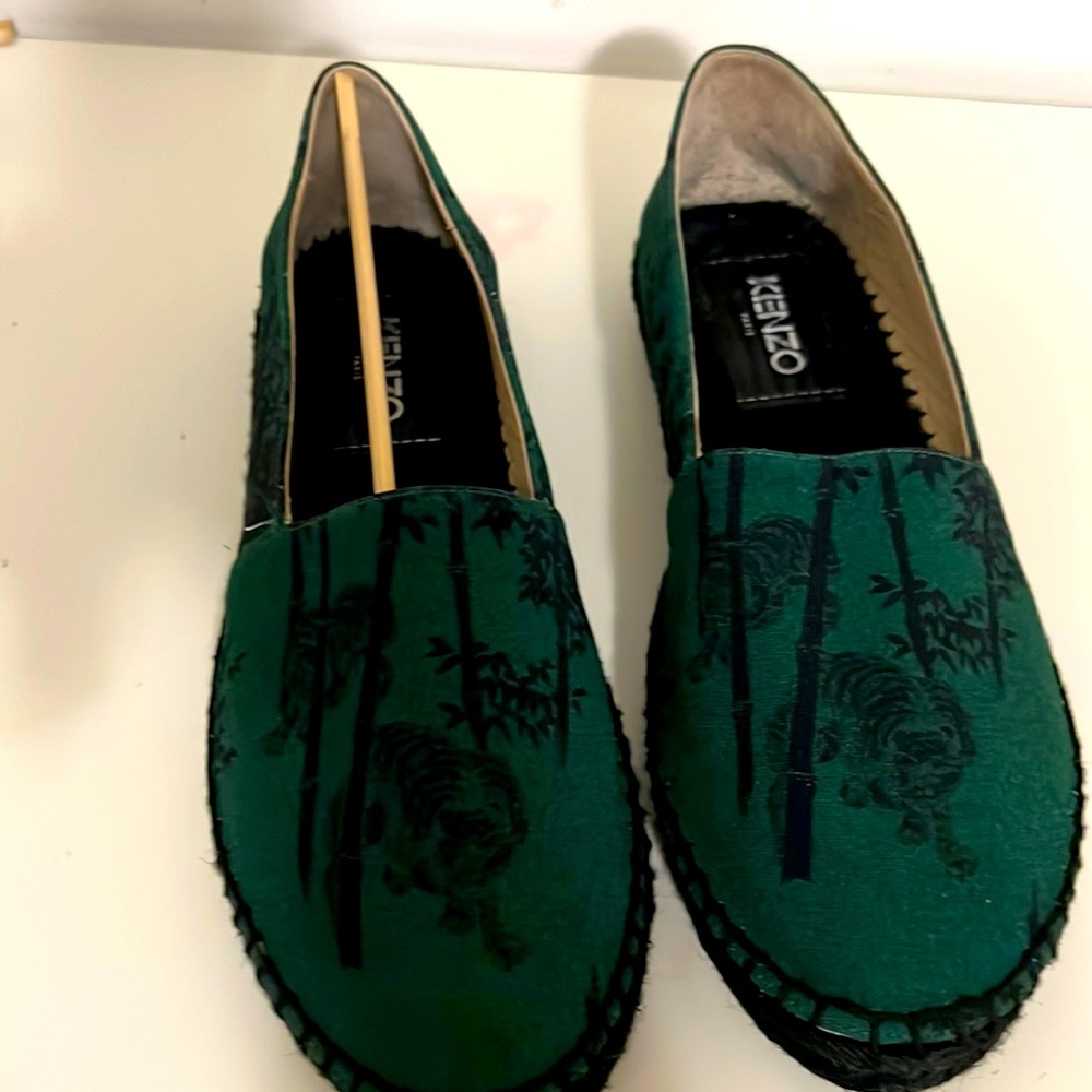 It’s chick Kenzo shoes